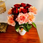 Royal Albert Porcelain Vase – Old Country Roses, English Bone China Floral Bud Vase