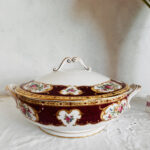 Royal Albert Lady Hamilton Tureen, Deck Bowl, 1st Quality, Hard to find - Image 3
