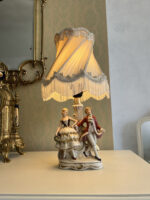 Vintage Ceramic Table Lamp Made in GDR, Home Lighting, Interior Design!! - Image 4