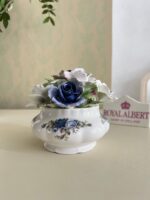 Royal Albert Posy Bouquet – Moonlight Rose Porcelain Miniature Vase, Made in England - Image 6