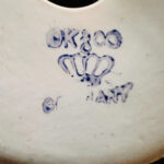 German Ceramic Table Lamp – Soft Cream Glaze, Mid-Century Bedroom or Living Room Lighting - Image 9