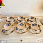 Original Royal Albert Moonlight Rose Porcelain Avon Cup and Saucer, 1987 LTD - Image 6