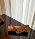 Italian Vintage Big Oval wall Mirror, Brass Frame Shabby-chic, Baroque style - Image 9