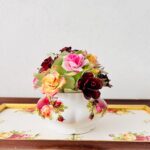 Vintage 1960 Royal Albert Old Country Roses Porcelain Bouquet Of Flowers, Made in England, A Rare Find - Image 6
