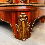 Exquisite Vintage Hand-painted Cabinet French Louis XV-style - Image 9