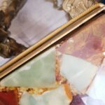 Italian Nesting Tables – Set of 3, Hollywood Regency Style, Gilt Frame with Glass Tops - Image 6