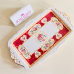 Royal Albert Lady Hamilton Plate – Bone China, English Porcelain, Decorative Floral Dish - Image 3