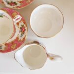 Original Royal Albert "Lady Carlyle", Coffee Set for 6, Made in England - Image 3