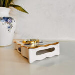 Original Royal Albert Moonlight Rose, Quartz Clock, Bone China Porcelain, Made in England - Image 8