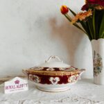 Royal Albert Lady Hamilton Tureen, Deck Bowl, 1st Quality, Hard to find