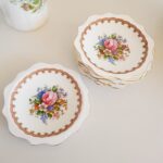 Set of 6 Small Plates Royal Albert 'Lady Carlyle' Made in England, Bon Bon / Chocolates Small Plates, Nice idea gift - Image 7