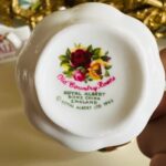 Rare! Rare! Rare! Royal Albert Old Country Roses Mini Set. Dollhouse porcelain set. Made in England. - Image 7
