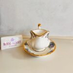 1st Quality Royal Albert Moonlight Rose, bone china, Gravy Boat, Sauce Dish, Made in England - Image 4