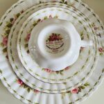 Royal Albert Rose Tea Set: June Flower of the Month, Made in England - Image 7