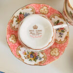 Original Royal Albert "Lady Carlyle", Coffee Set for 8, Made in England, 1st quality - Image 8