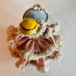 Dresden Lace Porcelain Lady Figurine – Handcrafted Rococo Style Collectible - Image 4