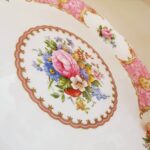 Original Royal Albert Lady Carlyle Bone China Porcelain Cake Plate - Image 3