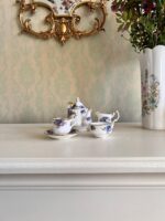 Rare! Rare! Rare! Royal Albert Moonlight Rose Mini Set. Dollhouse porcelain set. Made in England. - Image 6