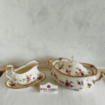 Royal Albert Tenderness Tureen and Gravy Boat Set – Fine China, Floral Serveware