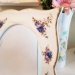 Royal Albert Moonlight Rose Table Mirror – Porcelain Frame, Free-Standing Vanity Decor - Image 5