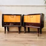 Beautiful Vintage Pair of Retro Cabinets - Image 2