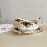 1st Quality Royal Albert Moonlight Rose, bone china, Gravy Boat, Sauce Dish, Made in England
