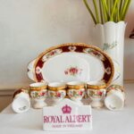 Original Royal Albert Lady Hamilton, Made in England, Egg cups, Vintage crockery - Image 3