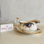 1st Quality Royal Albert Moonlight Rose, bone china, Gravy Boat, Sauce Dish, Made in England - Image 2