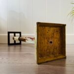 Brass and Marble Floor Ashtray – Mid Century Standing Cigarette Holder, Hollywood Regency Style - Image 9