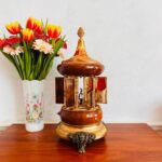 Italian Marble Musical Trinket Box – Mid-Century Lador, Rotating Lipstick Holder - Image 2