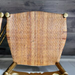 Italian Mid Century Dining Chairs – Set of 4, 1960s Sculptural Wood Frame, Modernist Silhouette - Image 5