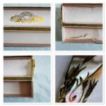 An exquisite antique hand-painted fan with cherubs, dating back to 19th Century fan made by Faucon of Paris France - Image 8