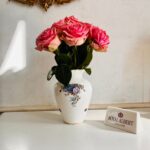 Royal Albert Moonlight Roses Porcelain Vase – Large English Floral China - Image 3