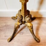 Brass and Marble Hall Tree – Hollywood Regency Coat Rack, Italian Entryway Stand - Image 8