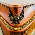 Exquisite Vintage Hand-painted Cabinet French Louis XV-style - Image 7