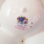 Original Royal Albert 'Moonlight Rose' Porcelain Plate, Moonlight Rose trefoil dish, LTD 1987 - Image 6