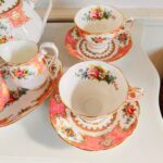 Original Royal Albert LADY CARLYLE Tea Set 1st Quality - Image 4