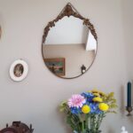 Baroque Oval Wall Mirror – Ornate Gold Frame, Hollywood Regency Style - Image 4