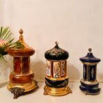 Italian Marble Musical Trinket Box – Mid-Century Lador, Rotating Lipstick Holder - Image 10