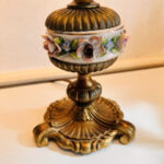 German Ceramic Table Lamp – Soft Cream Glaze, Mid-Century Bedroom or Living Room Lighting - Image 7