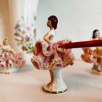 Dresden Lace Porcelain Figurine Vintage Collectible Item Nice gift Vanity Decor - Image 3
