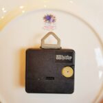 Royal Albert Moonlight Rose Wall Clock, Quartz Clock, Original Bone China Porcelain, Made in England, LTD 1987 - Image 5