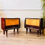 Beautiful Vintage Pair of Retro Cabinets - Image 9