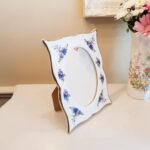 Royal Albert Moonlight Rose Table Mirror – Porcelain Frame, Free-Standing Vanity Decor - Image 2