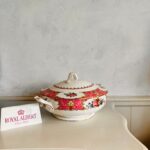 Royal Albert Lady Carlyle Tureen, Deck Bowl, 1st Quality, Hard to find