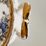 Hard to find, Royal Albert Moonlight Rose Tureen, Deck Bowl, 1st Quality - Image 4