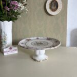 Porcelain Pedestal Dish – Royal Albert Petit Point Comport, English China - Image 3