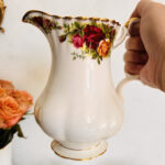 Royal Albert 'Old Country Roses' Setx6, Original porcelain, Bone china, Made in England, 1962 Ltd, Set of 6 Mugs and 1 Water Jug - Image 3