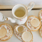 Royal Albert Dimity Rose China Set – 1969 Limited Edition, English Fine Bone China - Image 8