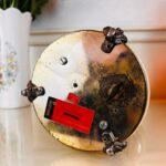 Vintage Cigarette or Lipstick Holder Musical Box with Ballerina, Original Swiss Reuge Mechanism - Image 9